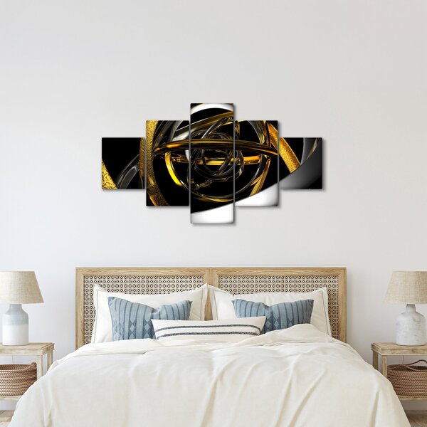 Obraz moderní abstrakce (125x70 cm)