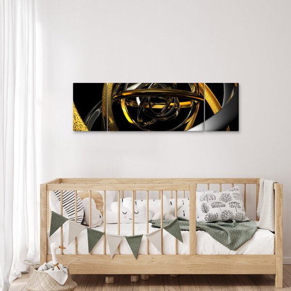 Obraz moderní abstrakce (170x50 cm)