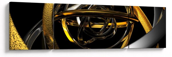 Obraz moderní abstrakce (170x50 cm)
