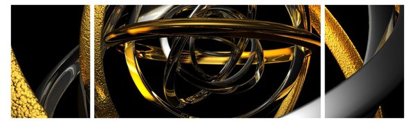 Obraz moderní abstrakce (170x50 cm)