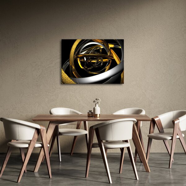 Obraz moderní abstrakce (70x50 cm)