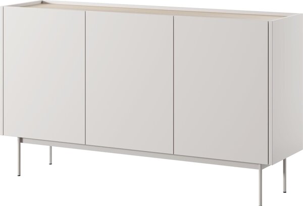Komoda Kelowna K144 - Kamír, dub - íka 144 cm, výka 83 cm, hloubka 37 cm