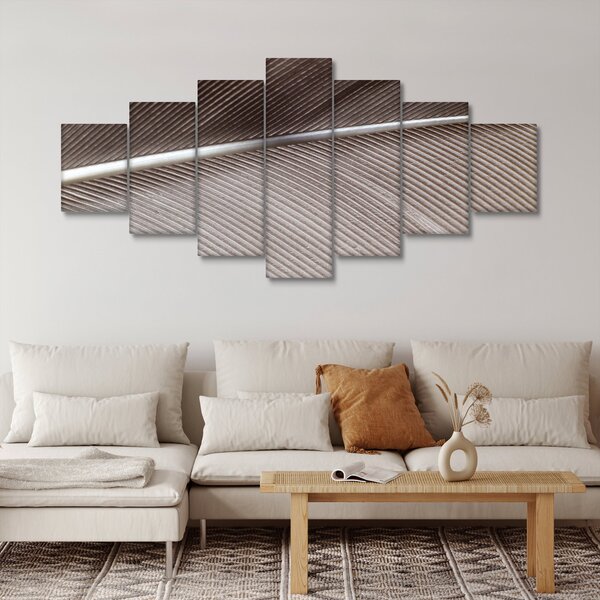 Abstraktní obraz vláken (210x100 cm)