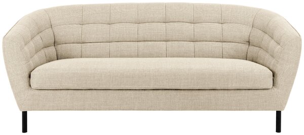 TŘÍMÍSTNÁ POHOVKA, textil, krémová MID.YOU - Pohovky, Online Only