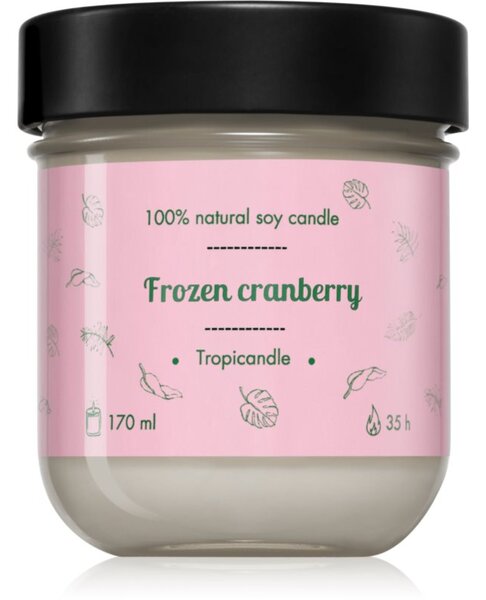 Tropicandle Frozen Cranberry vonná svíčka 170 ml