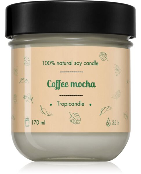 Tropicandle Coffee Mocha vonná svíčka 170 ml