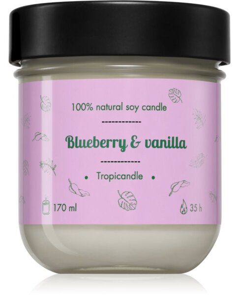 Tropicandle Blueberry & Vanilla vonná svíčka 170 ml