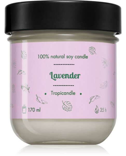 Tropicandle Lavender vonná svíčka 170 ml