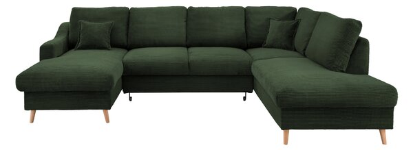 SEDACÍ SOUPRAVA, textil, tmavě zelená P & B - Sedací soupravy, Online Only