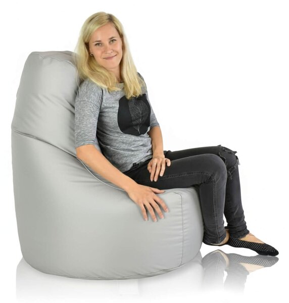 Sedací pytel Primabag Seat polyester šedá