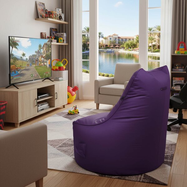 Sedací pytel Primabag Seat polyester fialová