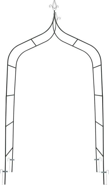 Plonos PL-991 Pergola zahradní oblouk 265 cm, tmav zelená