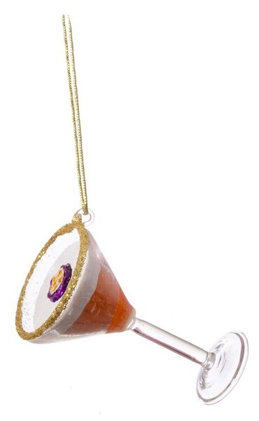 Skleněné vánoční ozdoby v sadě 3 ks 15,5 cm Martini Cocktail – Sass & Belle