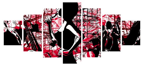 Obraz - Jazz (210x100 cm)