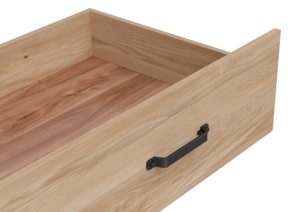 LARA šuplík pod postel LOZ/120, jasan běloruský