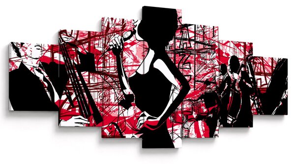 Obraz - Jazz (210x100 cm)