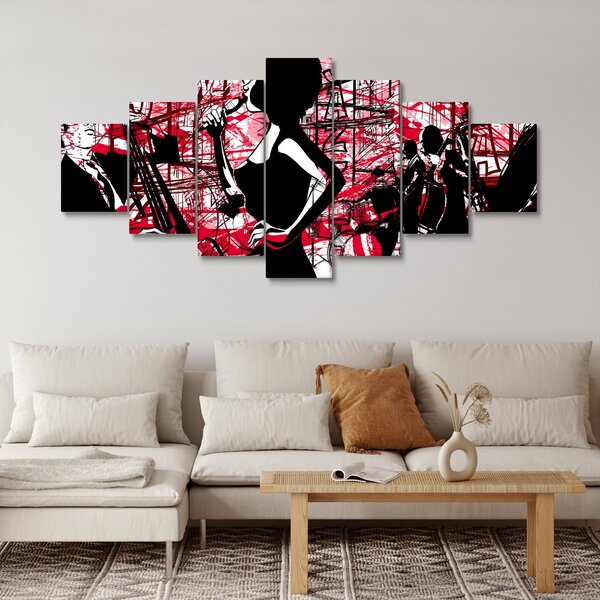 Obraz - Jazz (210x100 cm)