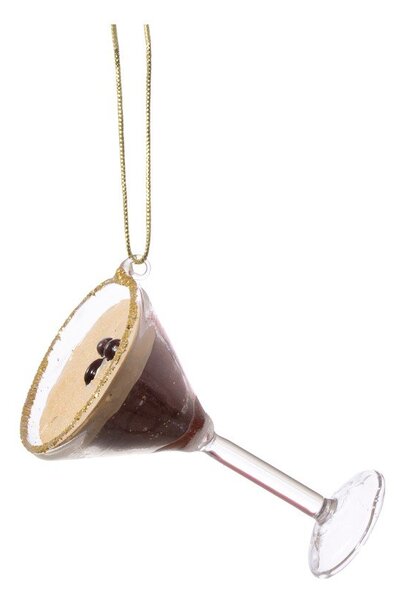 Skleněné vánoční ozdoby v sadě 3 ks 15,5 cm Martini Cocktail – Sass & Belle