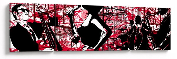 Obraz - Jazz (170x50 cm)