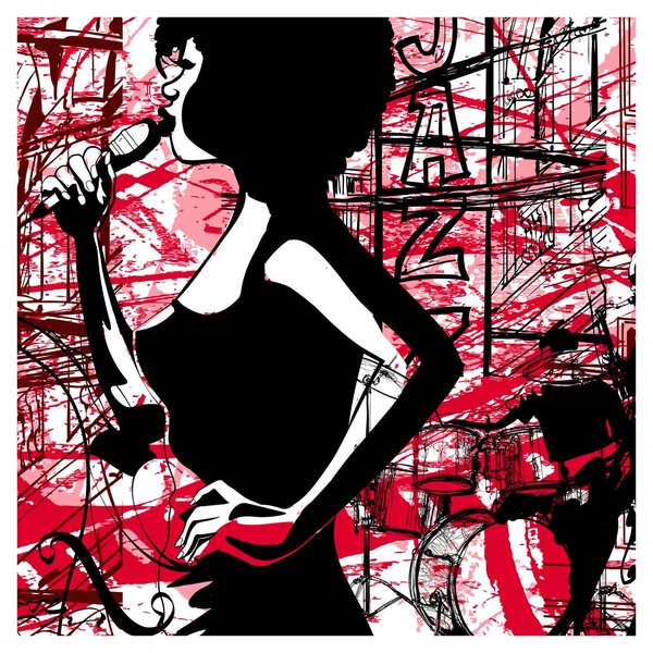 Obraz - Jazz (30x30 cm)