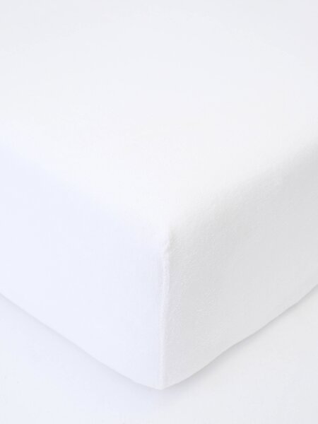 MK Lůžkoviny Froté prostěradlo 140 × 200 cm - bílá