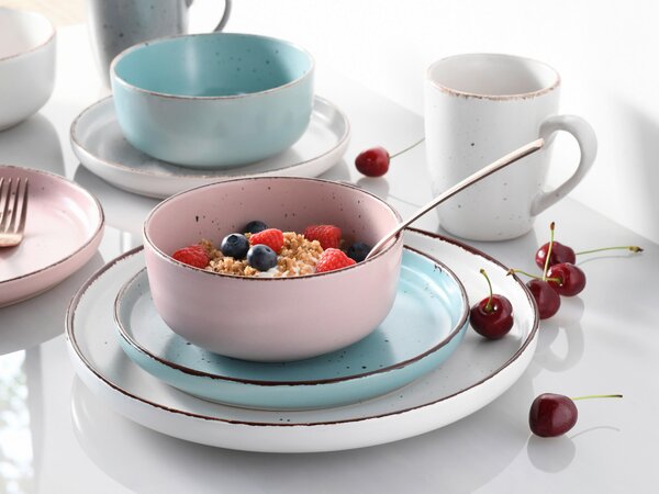KOMBINOVANÁ SOUPRAVA, 16dílné, kamenina Creatable - Online Only nádobí, Online Only