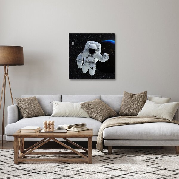 Obraz - Astronaut ve vesmíru (30x30 cm)