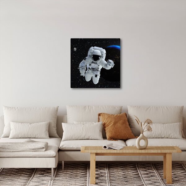 Obraz - Astronaut ve vesmíru (30x30 cm)