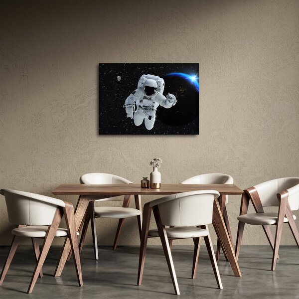 Obraz - Astronaut ve vesmíru (70x50 cm)