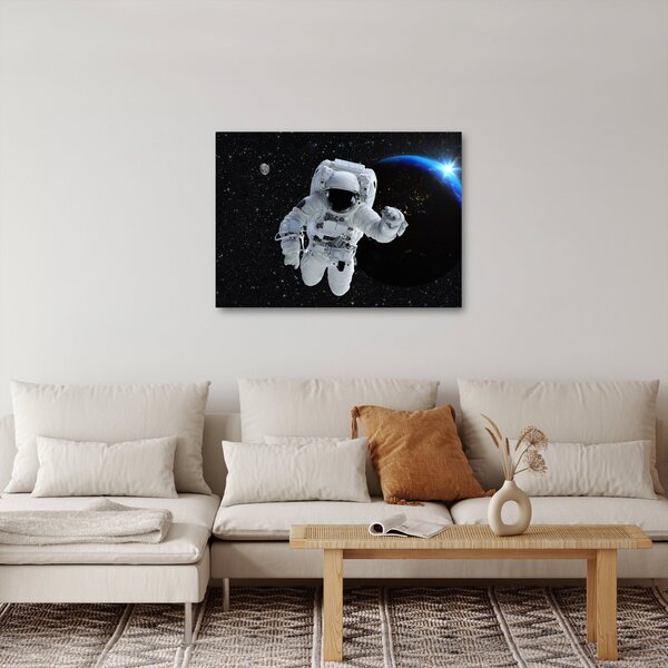 Obraz - Astronaut ve vesmíru (70x50 cm)