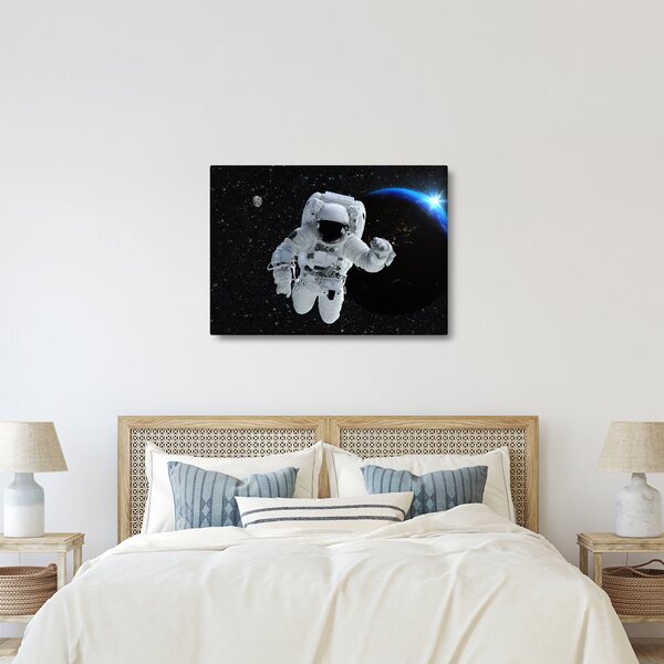 Obraz - Astronaut ve vesmíru (70x50 cm)