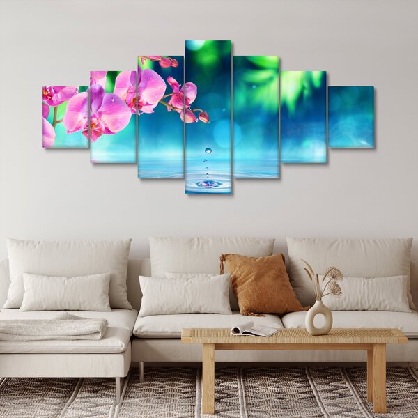 Obraz - Orchidej (210x100 cm)