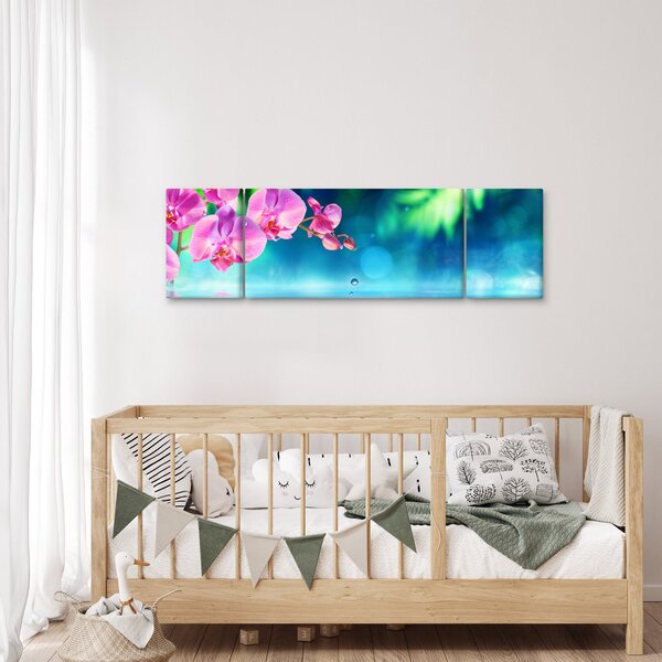 Obraz - Orchidej (170x50 cm)
