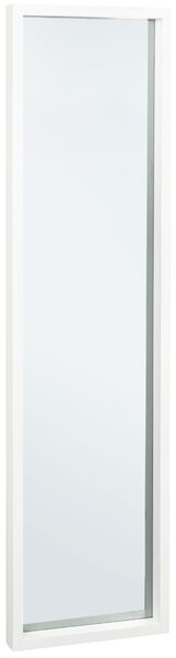 Bizzotto Bílé dřevěné závěsné zrcadlo Tiziano 32 x 122 cm