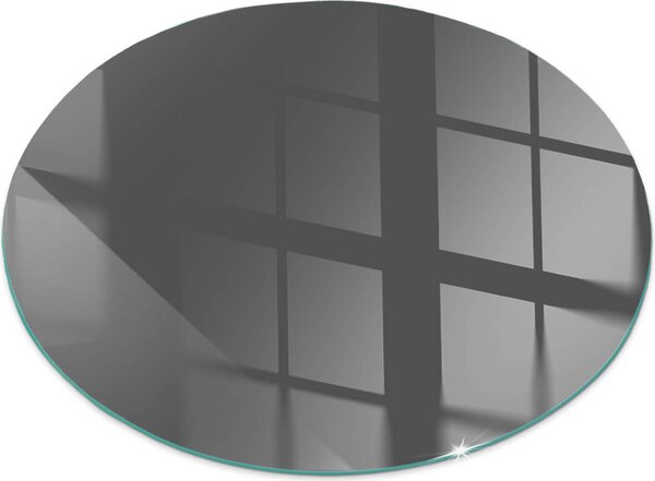 Sklenná podlahová deska pro Fi 100 cm - Krbová deska sklenná - Krbová deska sklenná - Ochranné sklo - Ochranná deska proti jiskrám - Sklenná podlahová deska neholavá - Tepelná ochrana - Ochrana podlahy ze skla - Barva edohndá
