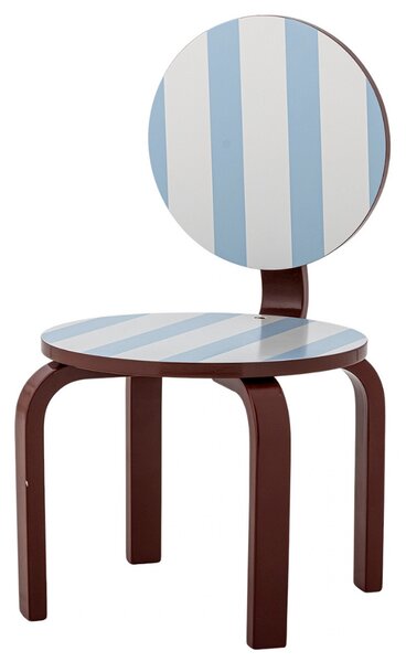 Bloomingville Modro-bílá dětská židle Liova