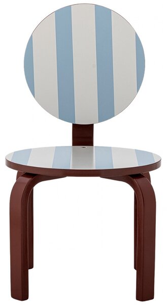 Bloomingville Modro-bílá dětská židle Liova
