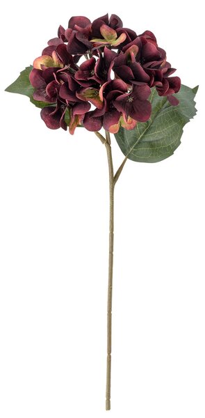 Bloomingville Fialová umělá květina Hydrangea 44 cm