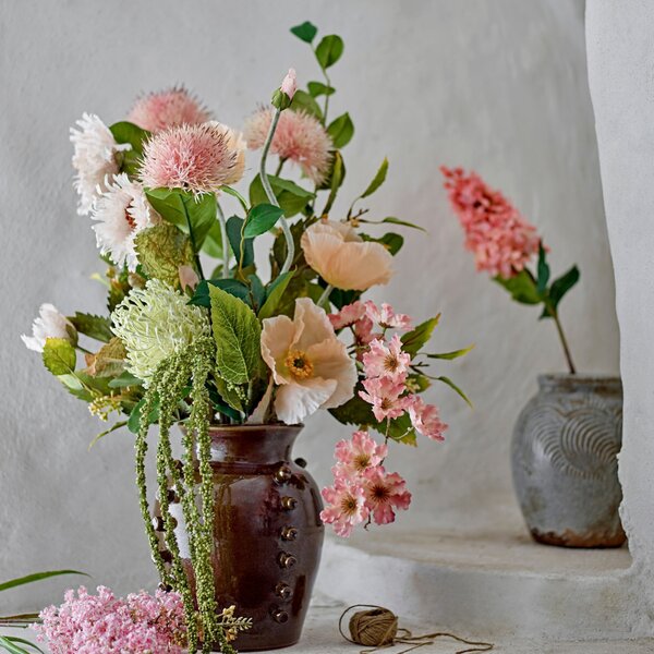 Bloomingville Bílá umělá květina Chrysantemum 96 cm