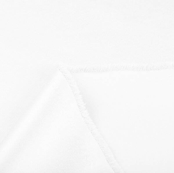 Biante Dekorační závěs TF-027 Bílý bez vzoru - š. 150 cm 150x140 cm