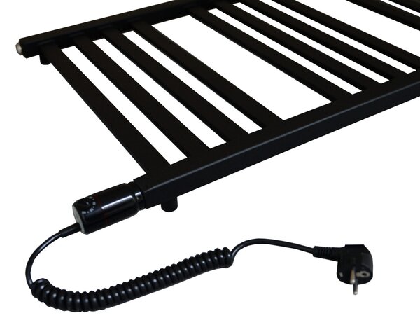 Regnis LOX, topné těleso 300x570mm, 401W, černá matná, LOX60/30/D300/BLACK