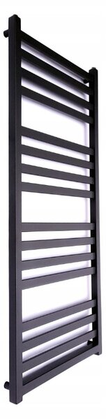 Regnis LOX, topné těleso 530x570mm, 456W, černá matná, LOX60/50/D500/BLACK