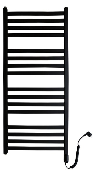 Regnis LOX, topné těleso 530x570mm, 456W, černá matná, LOX60/50/D500/BLACK