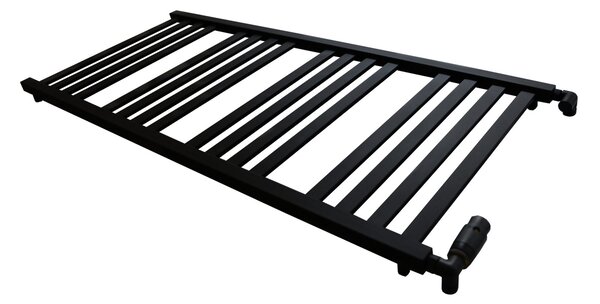 Regnis LOX, topné těleso 300x570mm, 401W, černá matná, LOX60/30/D300/BLACK