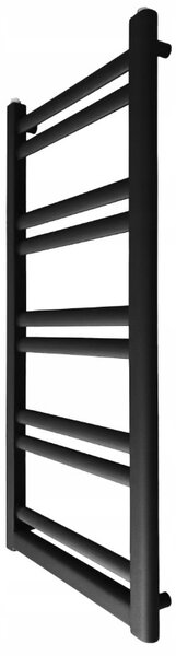 Regnis Retro, topné těleso 540x900mm, 456W, černá matná, RETRO90/50/D500/BLACK