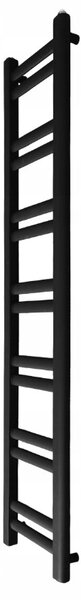 Regnis Retro, topné těleso 300x900mm, 401W, černá matná, RETRO90/30/D260/BLACK