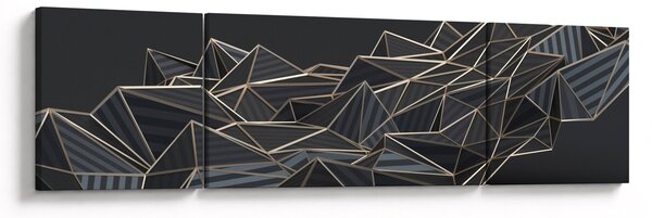 Obraz abstrakce (170x50 cm)