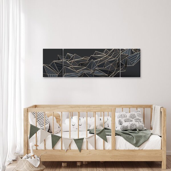 Obraz abstrakce (170x50 cm)