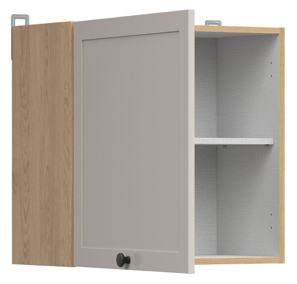 Kuchyňská skříňka Junona Line 60 cm, LP, dub bernstein/kašmír