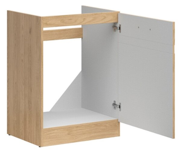 Kuchyňská skříňka Junona dřezová 60 cm, pravá, dub bernstein
